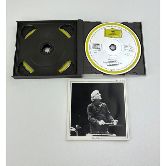 Gustav Mahler's Symphony No. 7 New York Philharmonic Leonard Bernstein 2 CD Set - Picture 6 of 10